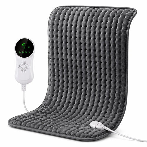 Electrical Heating Pad with digital LED controller and adjustable heat settings in UAE.